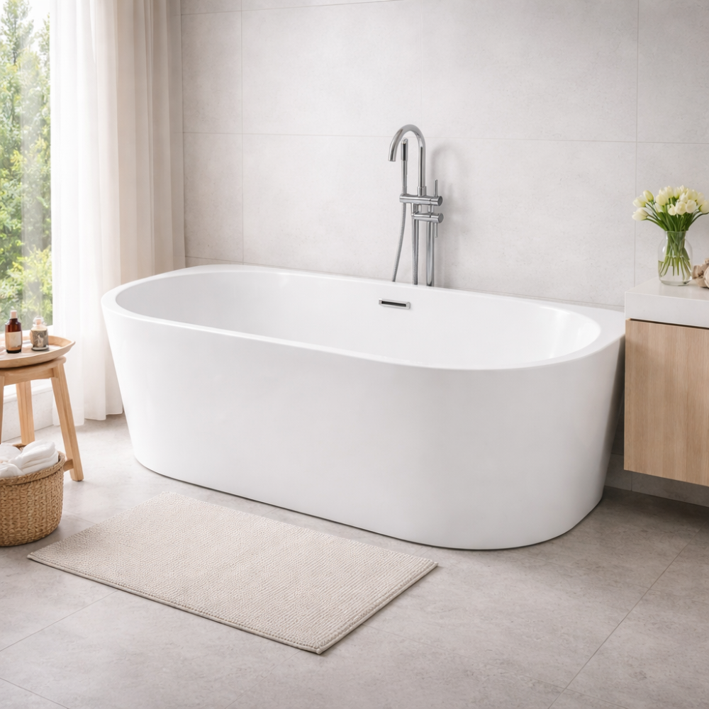AOSTA - Bath Free standing Back to wall SP1838